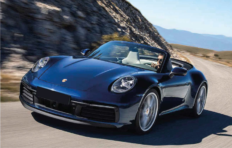 Porsche Carrera S 911 Cabrio Ibiza