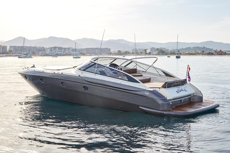 rent boat Baia Aqua 54 ibiza