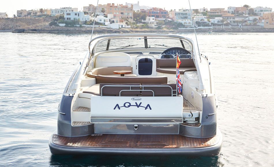 rent boat Baia Aqua 54 ibiza