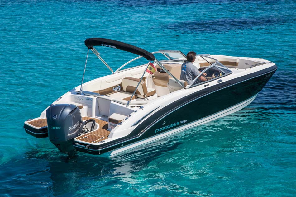 rent boat Chaparral 250 ibiza