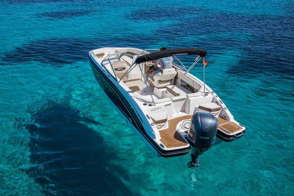 rent boat Chaparral 250 ibiza