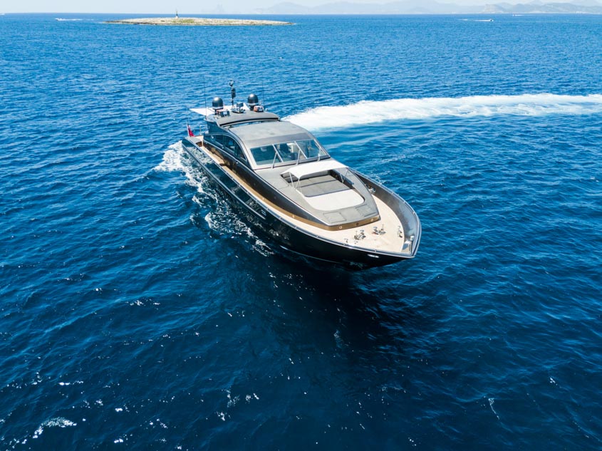 alquiler barco Leopard 90 ibiza