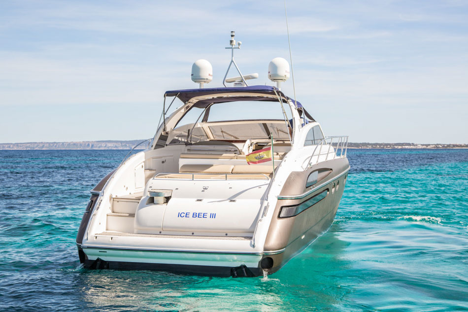 rent boat Princess V52 ibiza