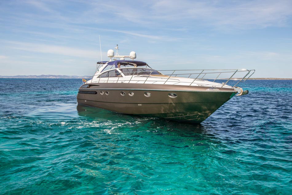 rent boat Princess V52 ibiza