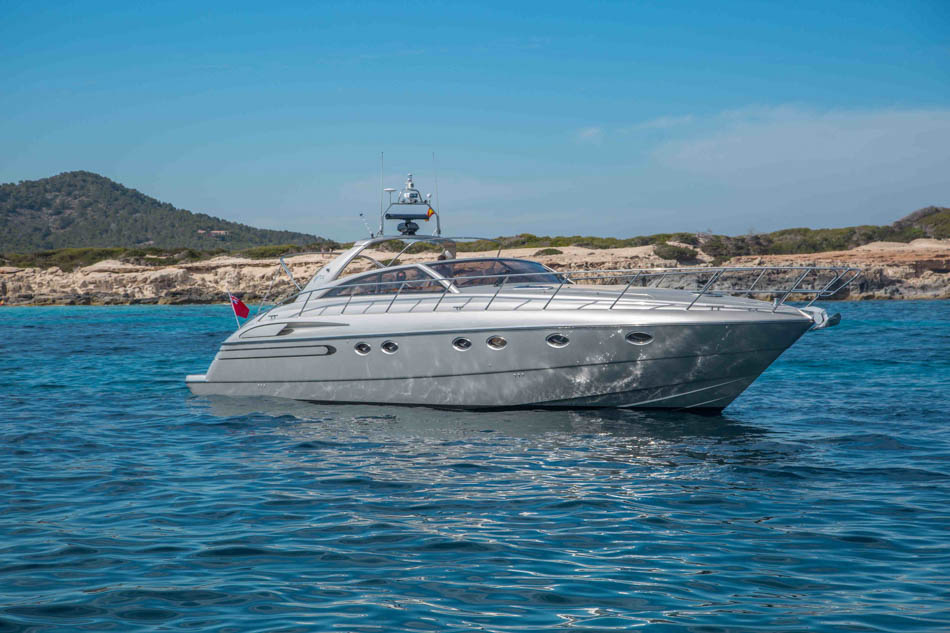 rent boat Princess V55 ibiza