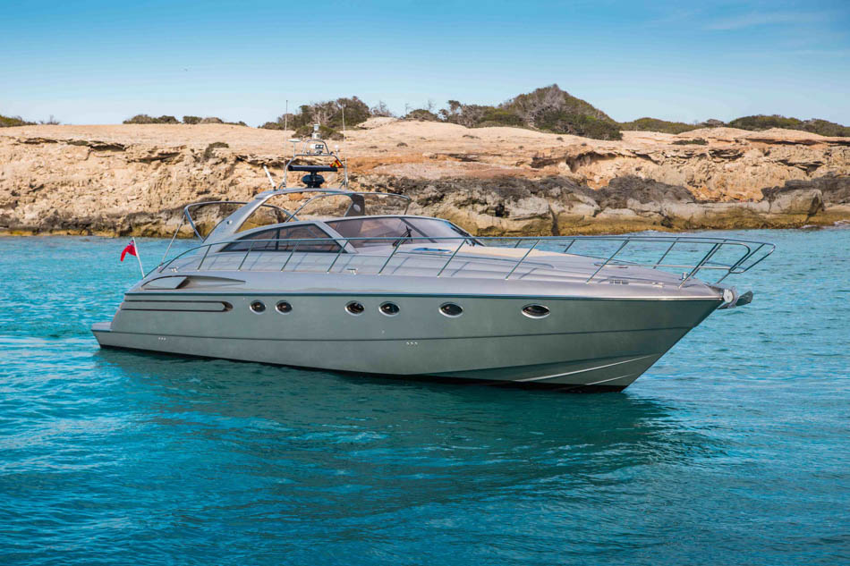 rent boat Princess V55 ibiza