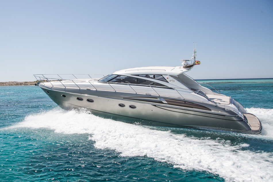 rent boat Princess V58 ibiza