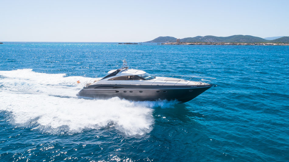 rent boat Princess V65 ibiza