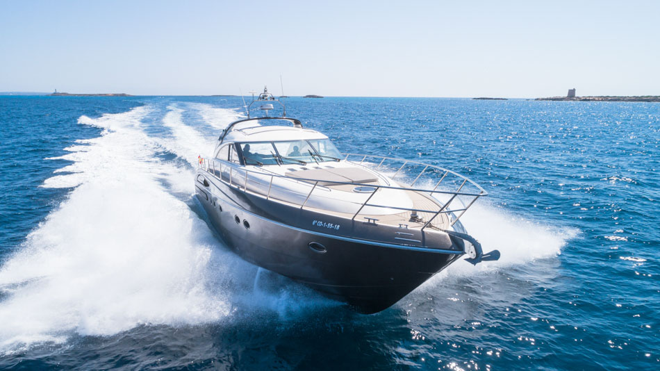 rent boat Princess V65 ibiza