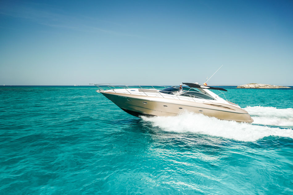 rent boat Sunseeker Camargue 50 ibiza