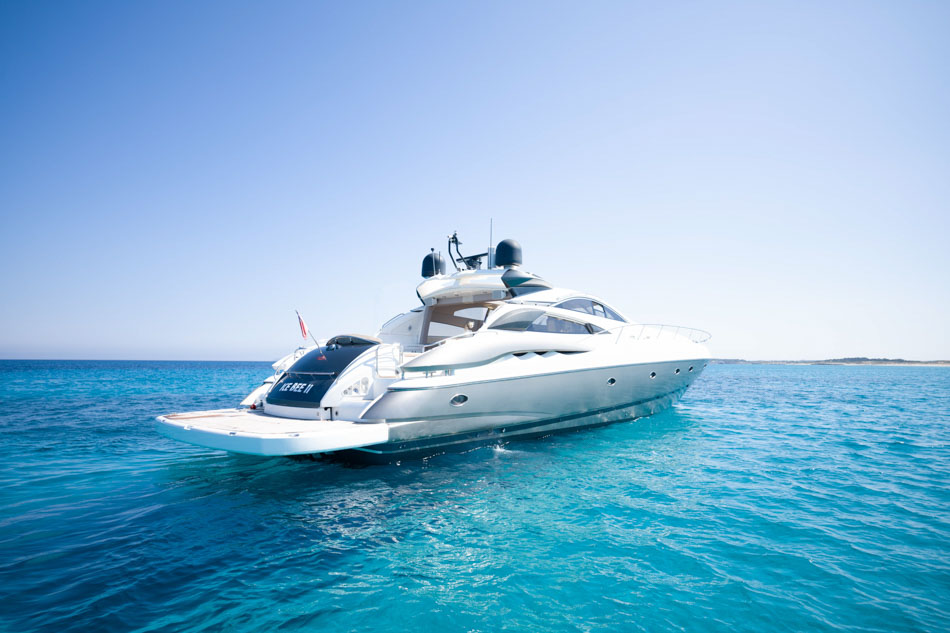 rent boat Sunseeker Predator 75 ibiza
