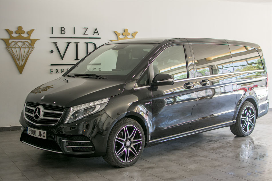Mercedes V AMG in Ibiza